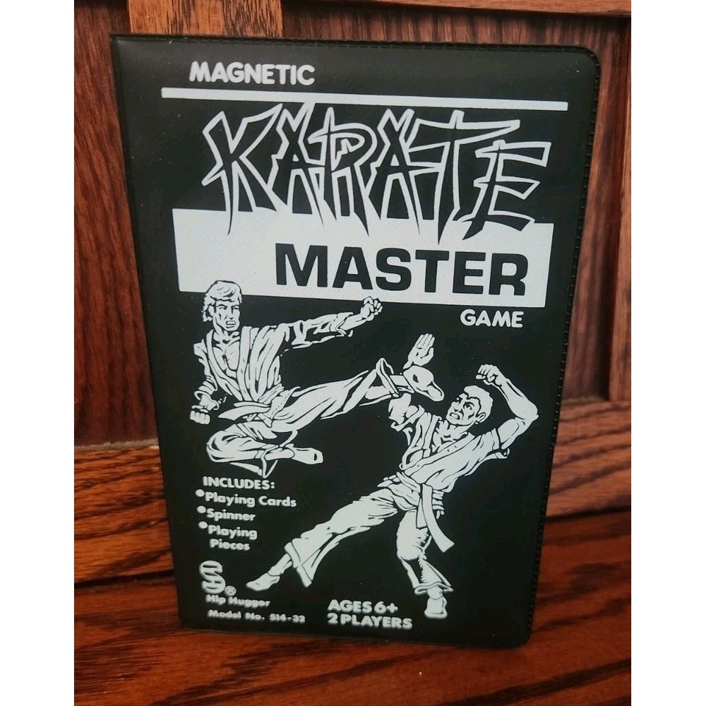 Vintage Smethport Hip Huggers‎ Magnetic Travel Game Karate Master Complete RARE